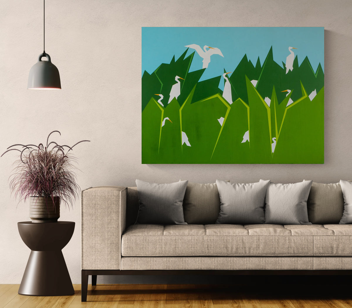 Egrets in the Green (ORIGINAL 2026)